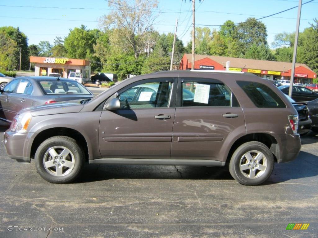 2007 Equinox LS AWD - Granite Gray Metallic / Dark Gray photo #11