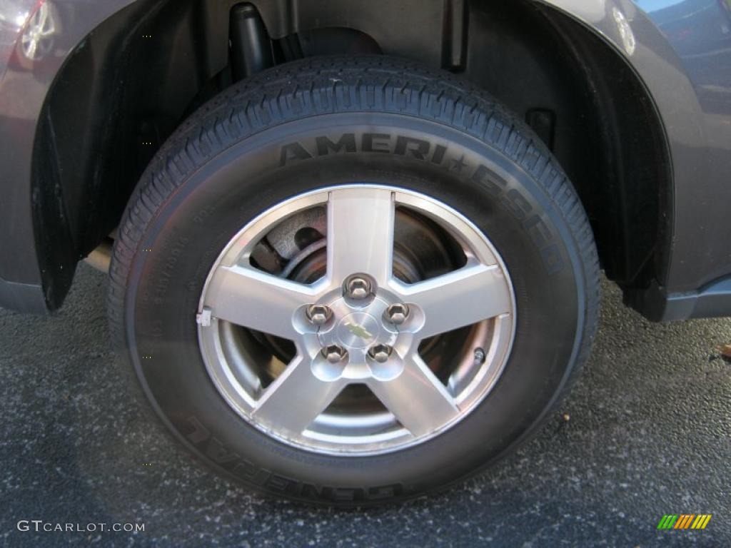 2007 Equinox LS AWD - Granite Gray Metallic / Dark Gray photo #16