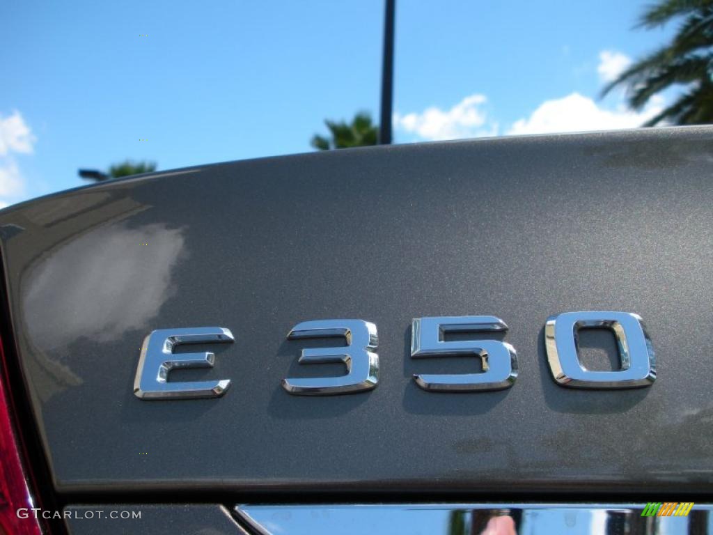 2008 E 350 Sedan - Indium Grey Metallic / Cashmere photo #9