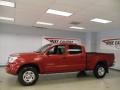 2006 Impulse Red Pearl Toyota Tacoma V6 PreRunner Double Cab  photo #3
