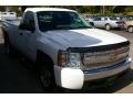 2008 Summit White Chevrolet Silverado 1500 LS Regular Cab 4x4  photo #10