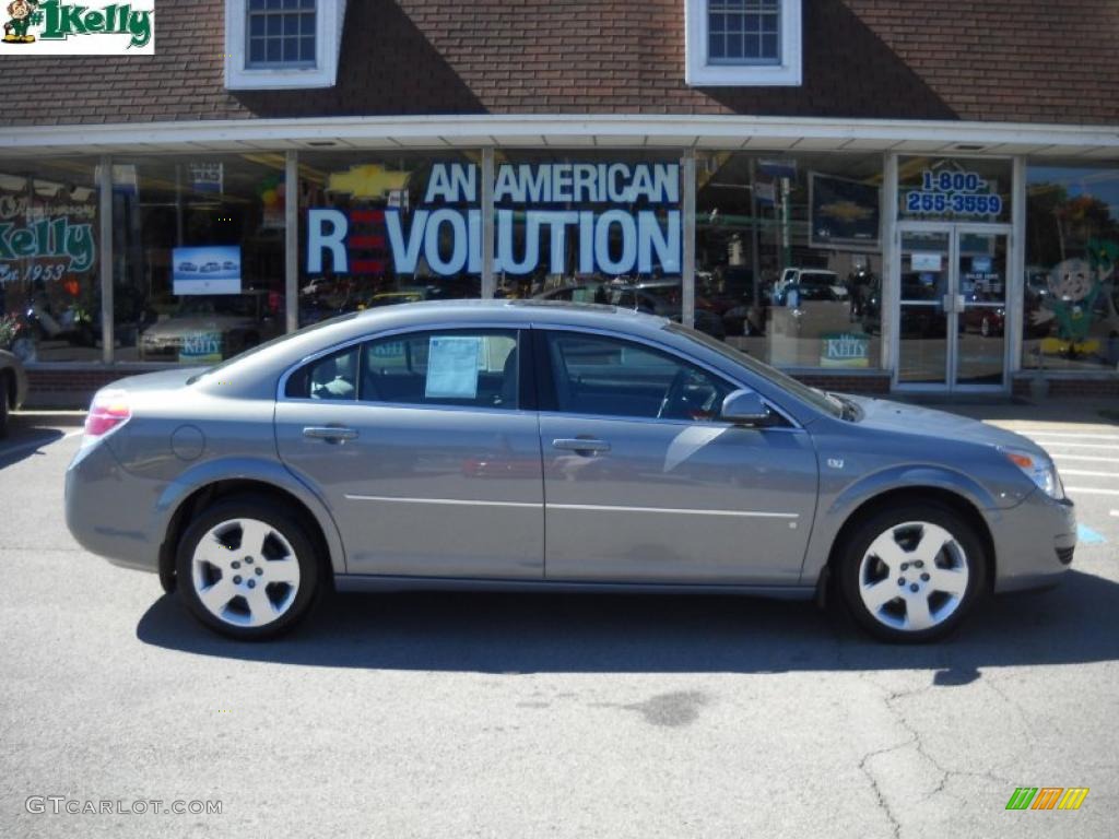 2007 Aura XE - Ocean Mist Metallic / Gray photo #2