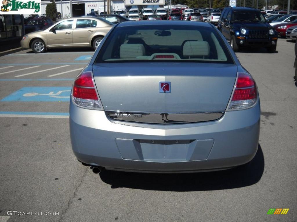 2007 Aura XE - Ocean Mist Metallic / Gray photo #4