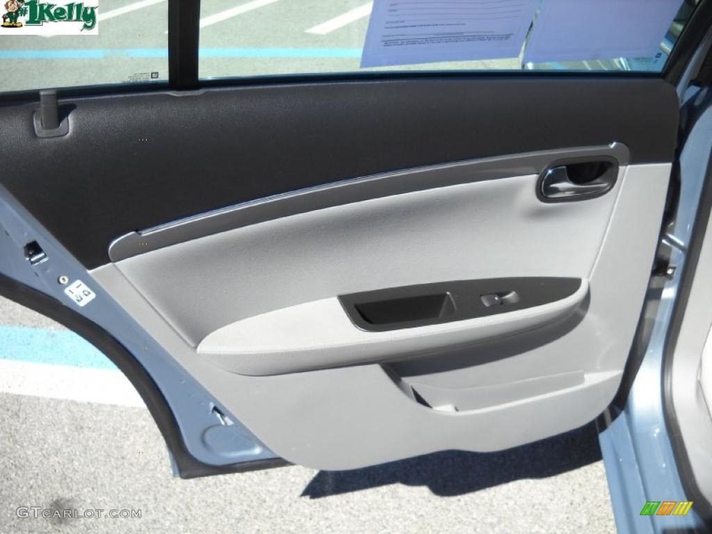 2007 Aura XE - Ocean Mist Metallic / Gray photo #11