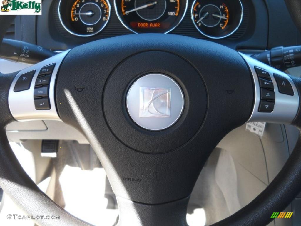 2007 Aura XE - Ocean Mist Metallic / Gray photo #19