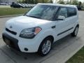 2011 Clear White Kia Soul +  photo #3