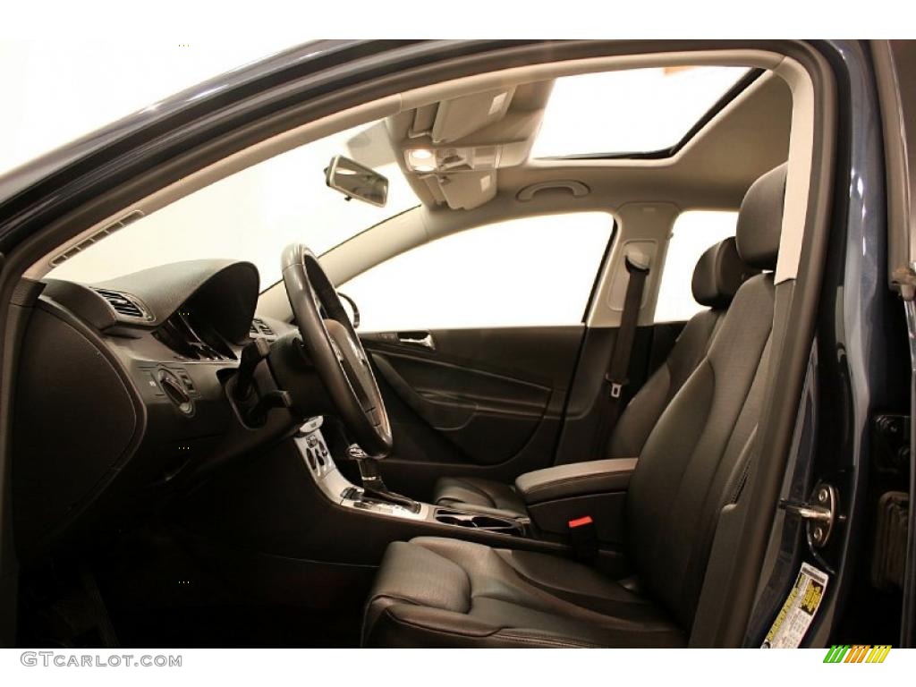 2008 Passat Komfort Sedan - Blue Graphite / Black photo #10