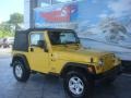 Solar Yellow - Wrangler X 4x4 Photo No. 2