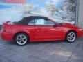 2002 Torch Red Ford Mustang GT Convertible  photo #21