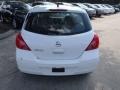 2011 Fresh Powder White Nissan Versa 1.8 S Hatchback  photo #4