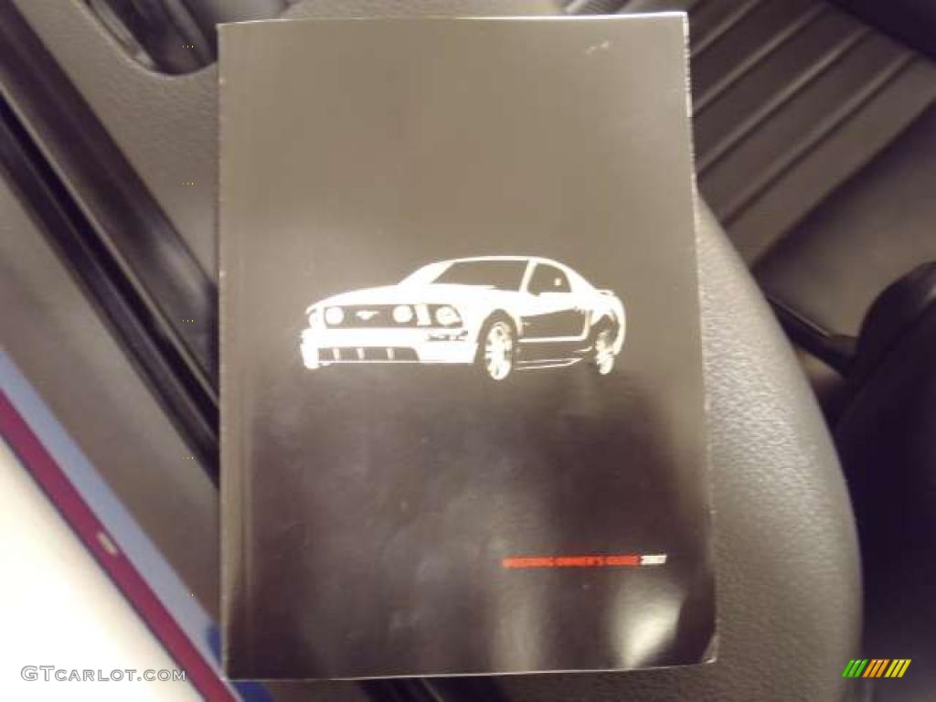 2007 Mustang GT Premium Convertible - Vista Blue Metallic / Dark Charcoal photo #22