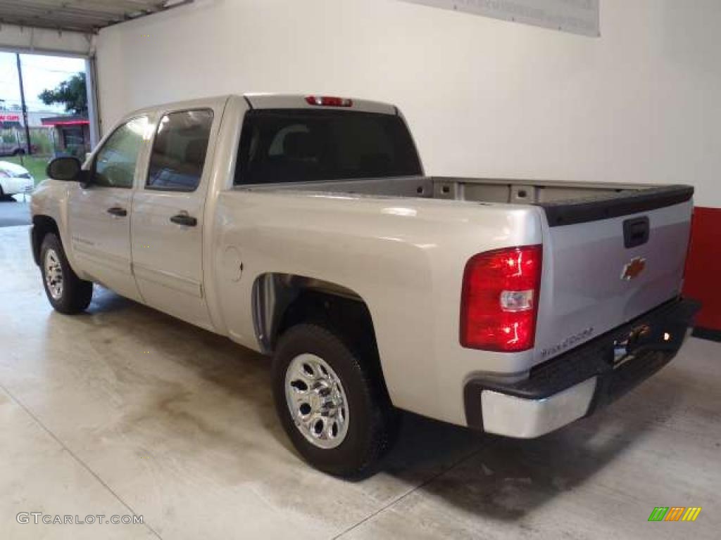 2009 Silverado 1500 LT Crew Cab - Silver Birch Metallic / Light Titanium photo #6