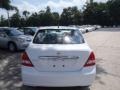 2011 Fresh Powder White Nissan Versa 1.8 S Sedan  photo #4