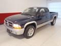 2003 Patriot Blue Pearl Dodge Dakota SLT Club Cab  photo #8