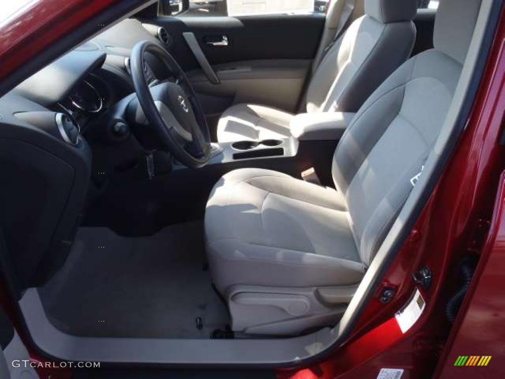 2011 Rogue S - Cayenne Red / Gray photo #5