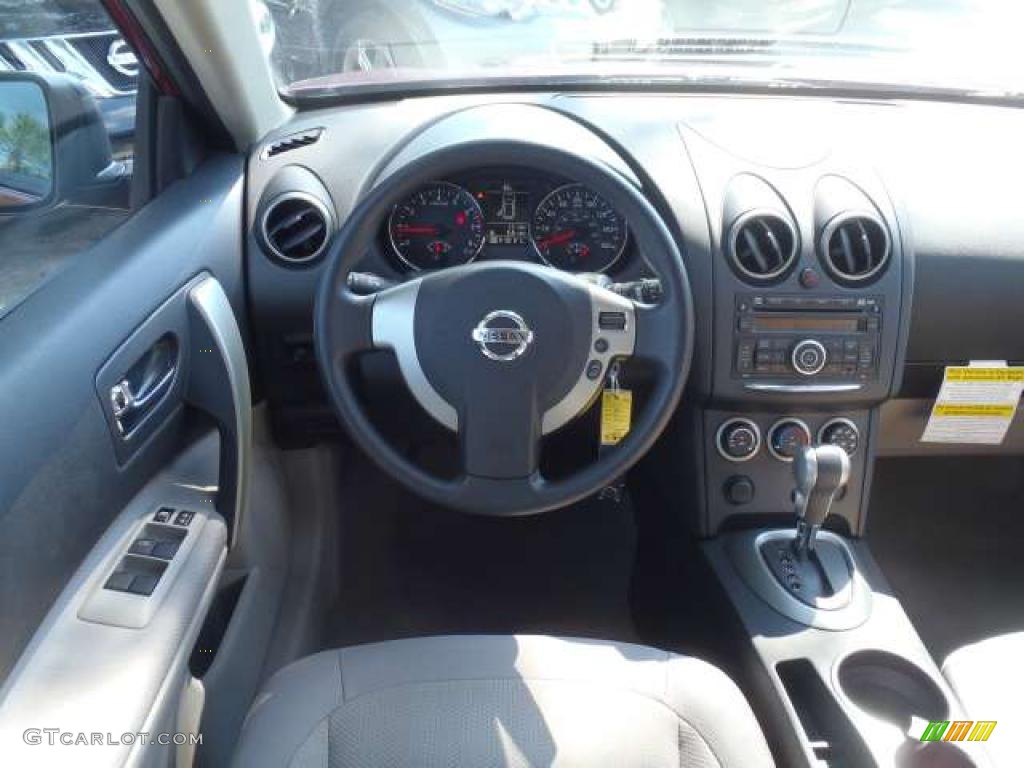 2011 Rogue S - Cayenne Red / Gray photo #6