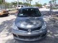 2011 Magnetic Gray Metallic Nissan Versa 1.8 SL Hatchback  photo #2