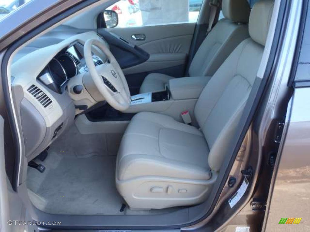 2010 Murano SL - Tinted Bronze Metallic / Beige photo #5