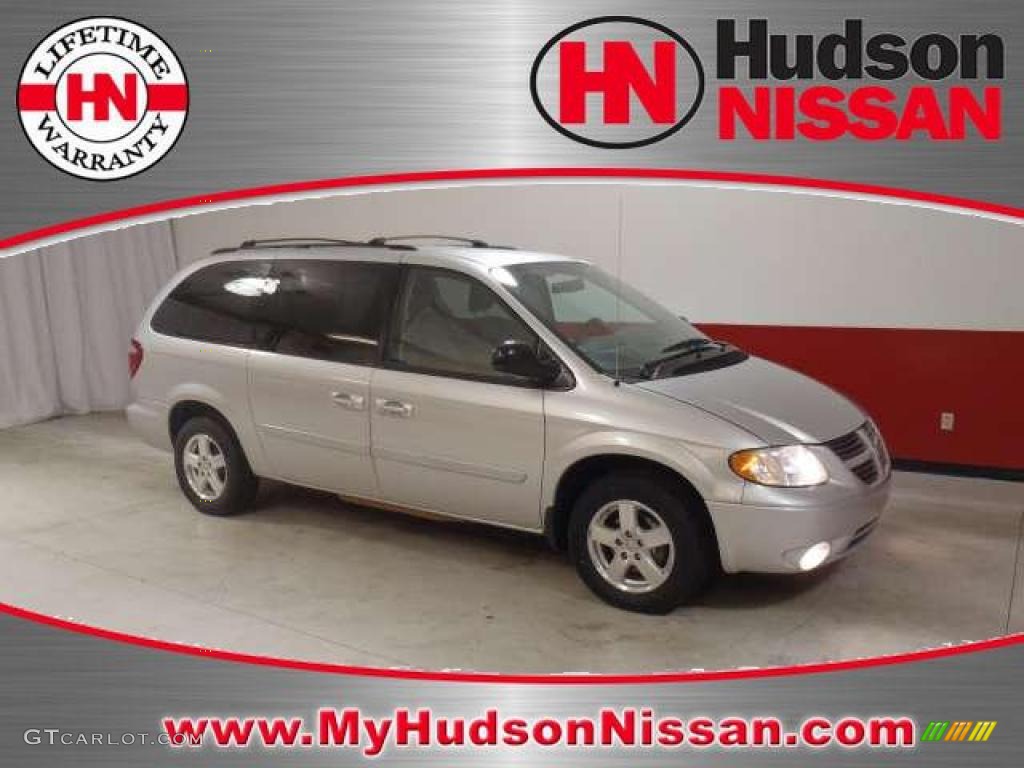 2007 Grand Caravan SXT - Bright Silver Metallic / Medium Slate Gray photo #1