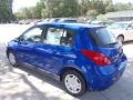 2011 Metallic Blue Nissan Versa 1.8 S Hatchback  photo #3