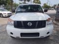 Blizzard White - Titan XE King Cab Photo No. 2