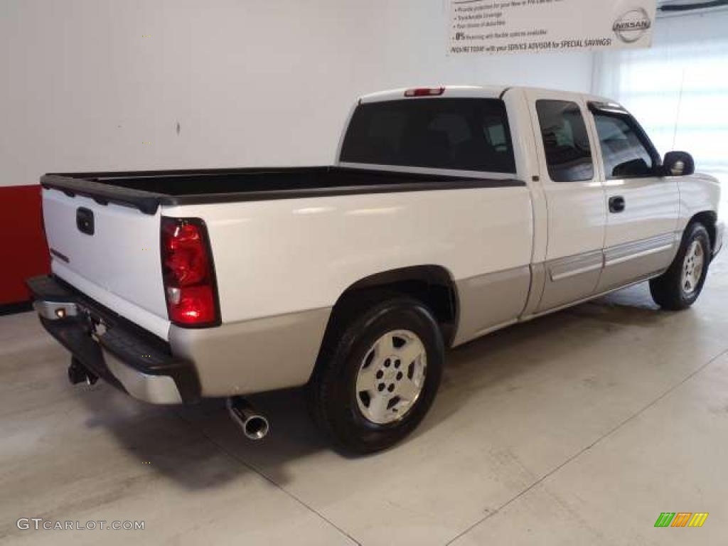 2006 Silverado 1500 LT Extended Cab - Summit White / Dark Charcoal photo #4