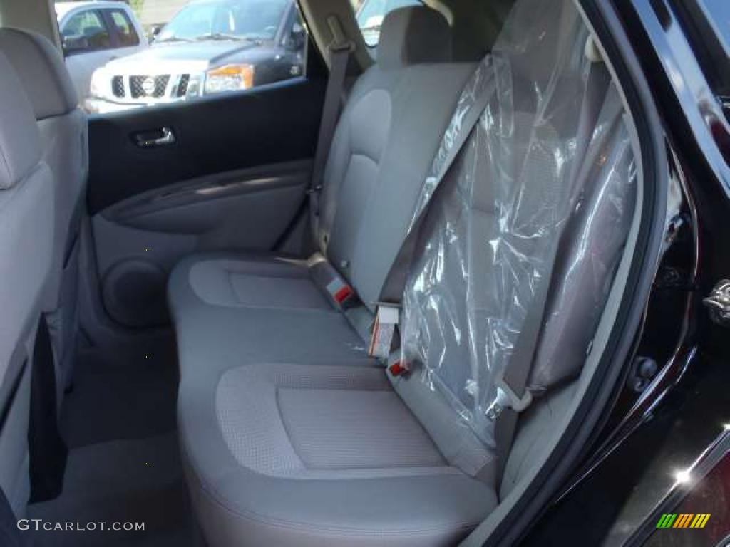 2011 Rogue SV - Wicked Black / Gray photo #7