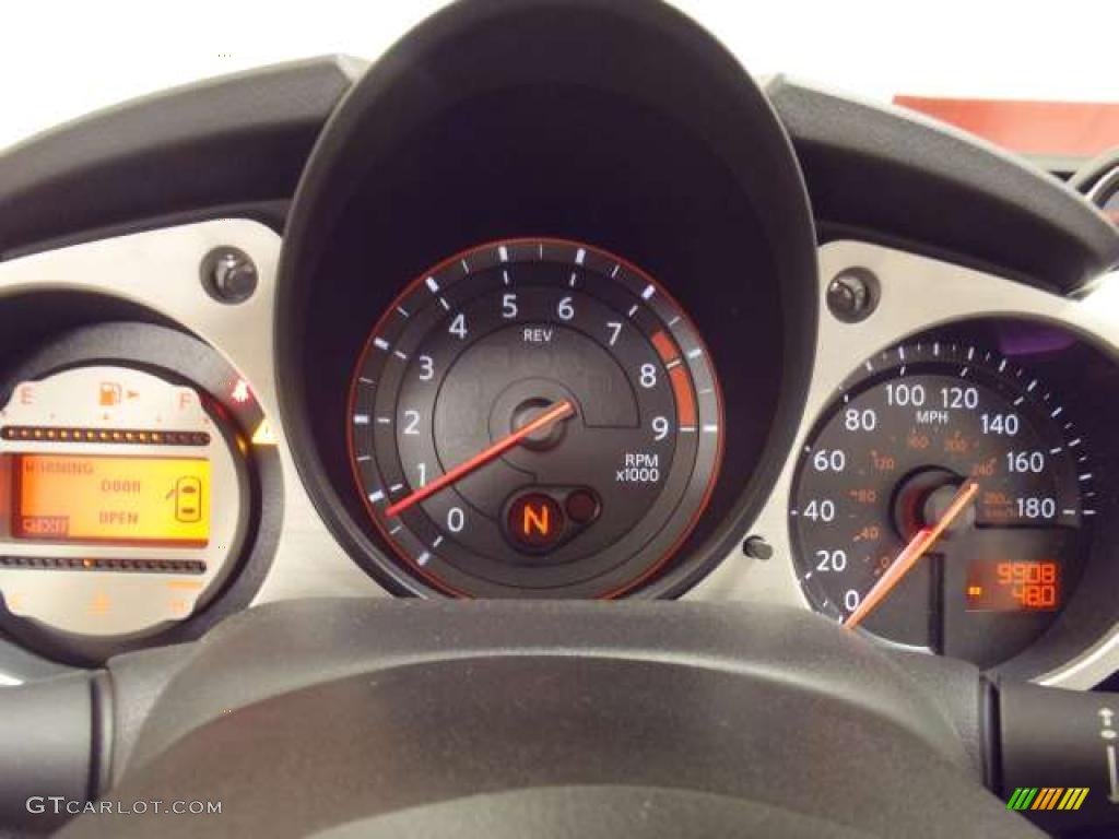 2010 Nissan 370Z Sport Touring Roadster Gauges Photo #36855388