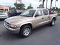 2004 Light Almond Pearl Metallic Dodge Dakota SLT Quad Cab  photo #8