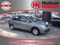 2011 Magnetic Gray Metallic Nissan Versa 1.8 S Hatchback  photo #1