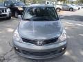 2011 Magnetic Gray Metallic Nissan Versa 1.8 SL Hatchback  photo #2