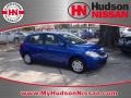 2011 Metallic Blue Nissan Versa 1.8 S Hatchback  photo #1