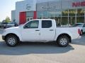 2011 Avalanche White Nissan Frontier S Crew Cab 4x4  photo #2