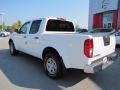 2011 Avalanche White Nissan Frontier S Crew Cab 4x4  photo #3