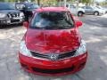 2011 Red Alert Nissan Versa 1.8 S Hatchback  photo #2