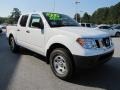 Avalanche White - Frontier S Crew Cab 4x4 Photo No. 7