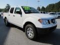 2011 Avalanche White Nissan Frontier S Crew Cab 4x4  photo #7