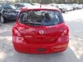 2011 Red Alert Nissan Versa 1.8 S Hatchback  photo #4