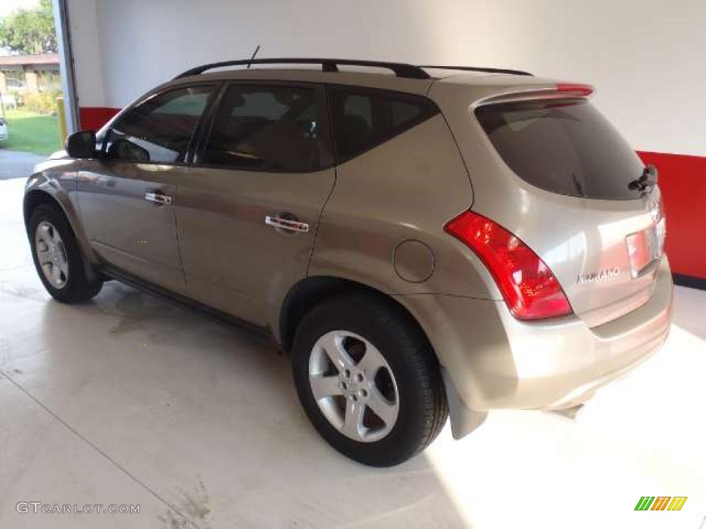 2003 Murano SL - Polished Pewter Metallic / Cafe Latte photo #6