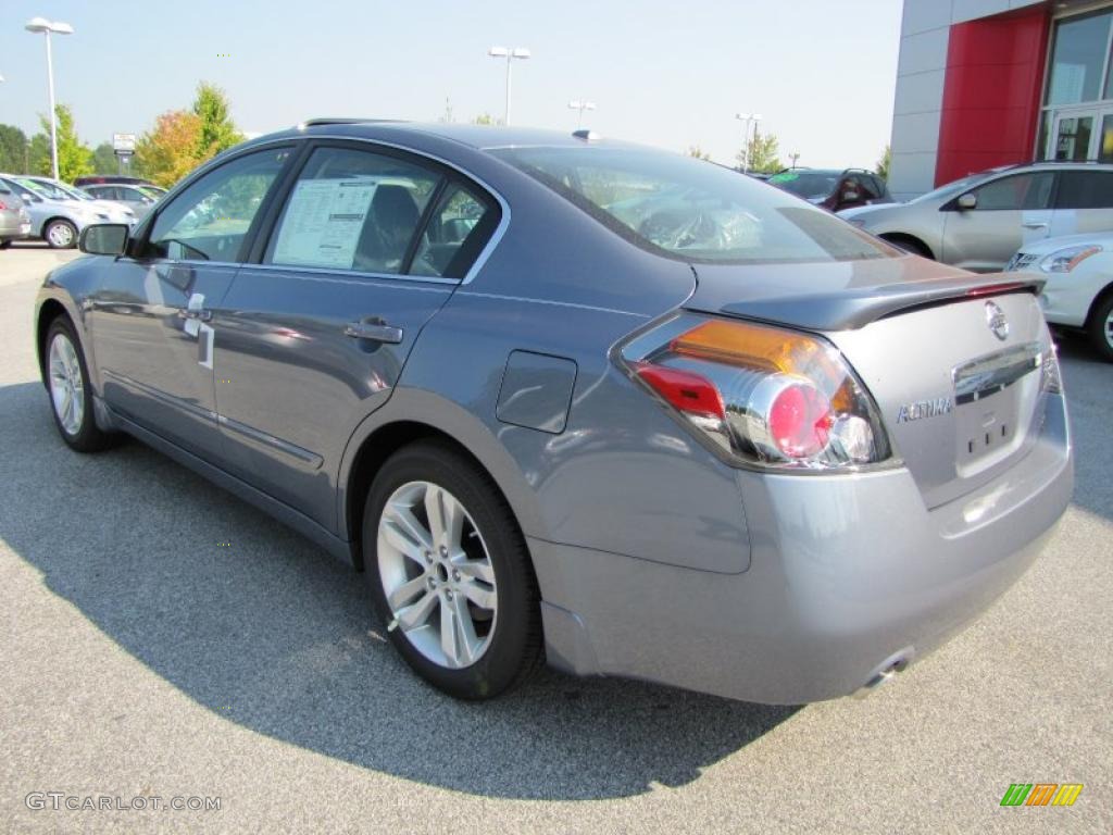 2011 Altima 3.5 SR - Ocean Gray / Charcoal photo #3