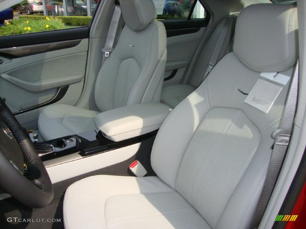 Light Titanium Interior 2011 Cadillac CTS -V Sedan Photo #36862509