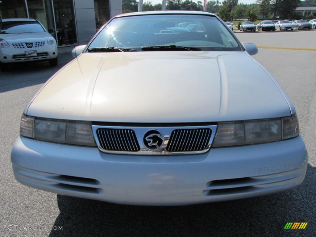 1994 Cougar XR7 V8 - Opal Frost Metallic / Opal Grey photo #8