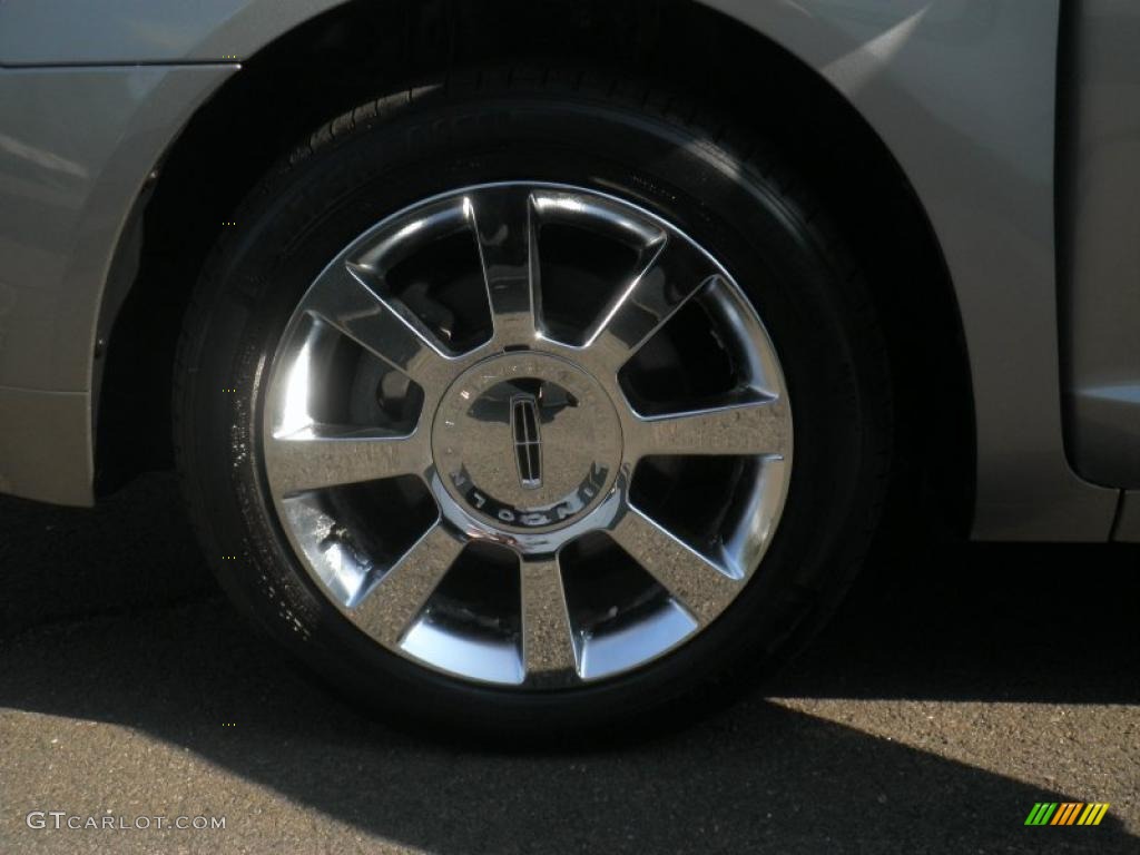 2008 MKZ AWD Sedan - Vapor Silver Metallic / Light Stone photo #15