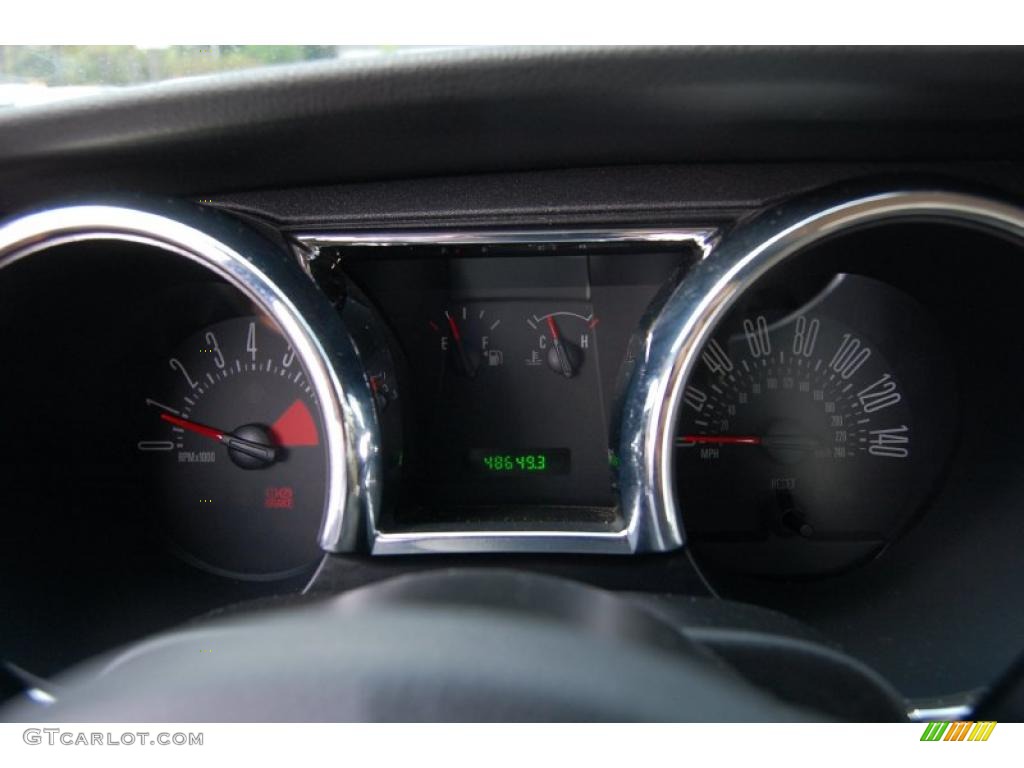 2006 Mustang GT Premium Coupe - Windveil Blue Metallic / Light Parchment photo #20