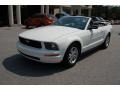 2006 Performance White Ford Mustang V6 Deluxe Convertible  photo #15