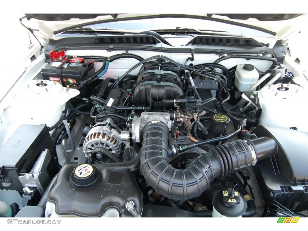 2006 Mustang V6 Deluxe Convertible - Performance White / Light Graphite photo #23