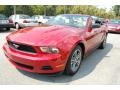 2010 Red Candy Metallic Ford Mustang V6 Premium Convertible  photo #15