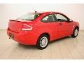 2008 Vermillion Red Ford Focus SE Coupe  photo #6