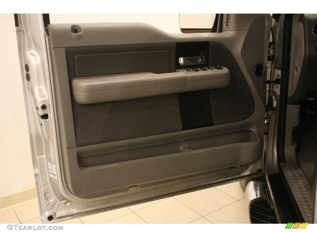 2006 F150 XLT SuperCab 4x4 - Silver Metallic / Medium/Dark Flint photo #7