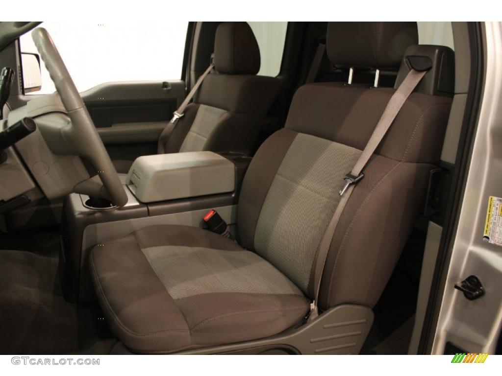 2006 F150 XLT SuperCab 4x4 - Silver Metallic / Medium/Dark Flint photo #8
